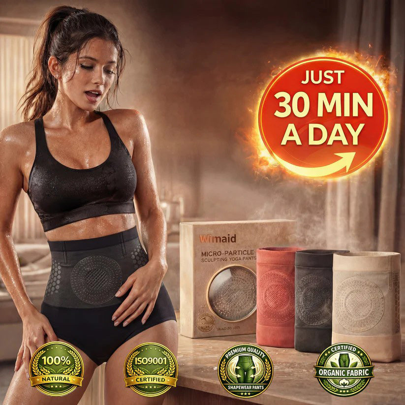 WIMAIDยฎ ๐โจ๐๐๐๐ Moringa & Berberine 4-in-1 Mikropartikel Formungs- & Fettverbrennungs-Shorts