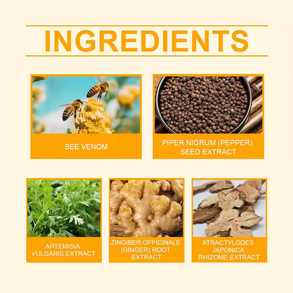 Bee Venom Ginger Herbal Foot Patches