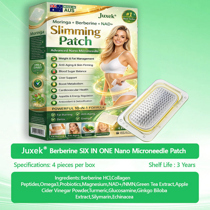 Wimaid® Berberine Slimming Microneedle Patch | 10-in-1 Weight Management Support