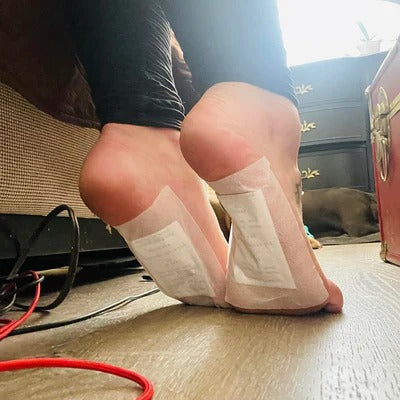 Foot detox patch result