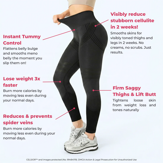 Hoch taillierte und hüftstraffende Yoga-Hose, elastisch, schnell trocknend