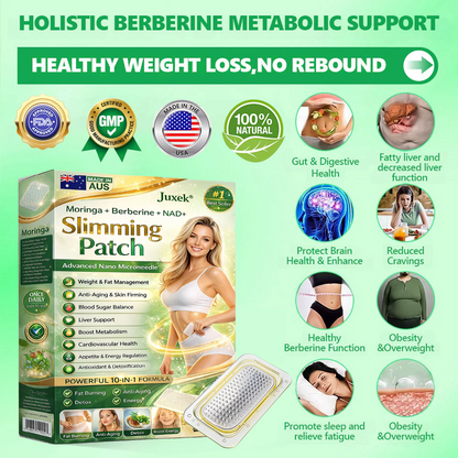 Wimaid® Berberine Slimming Microneedle Patch | 10-in-1 Weight Management Support