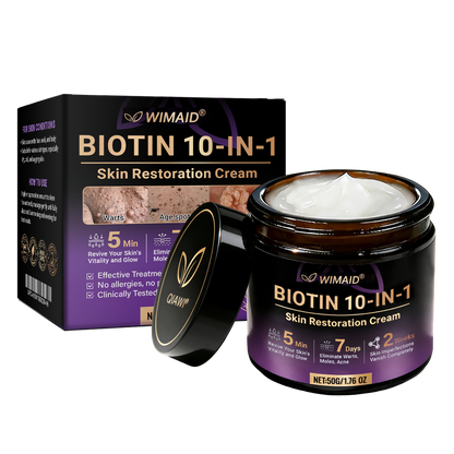 Hergestellt und versandt aus den USA🍁WIMAID® Biotin 10-in-1 Hauterneuerungscreme – Letzter Tag der Aktion: 75 % RABATT