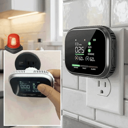 6-in-1 Combustible Gas Detector