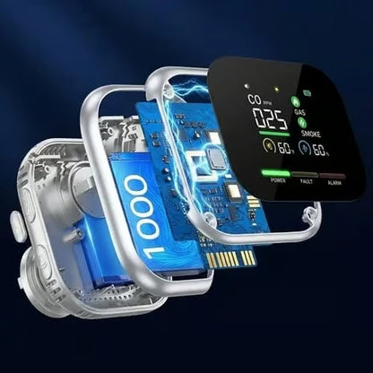 6-in-1 Combustible Gas Detector