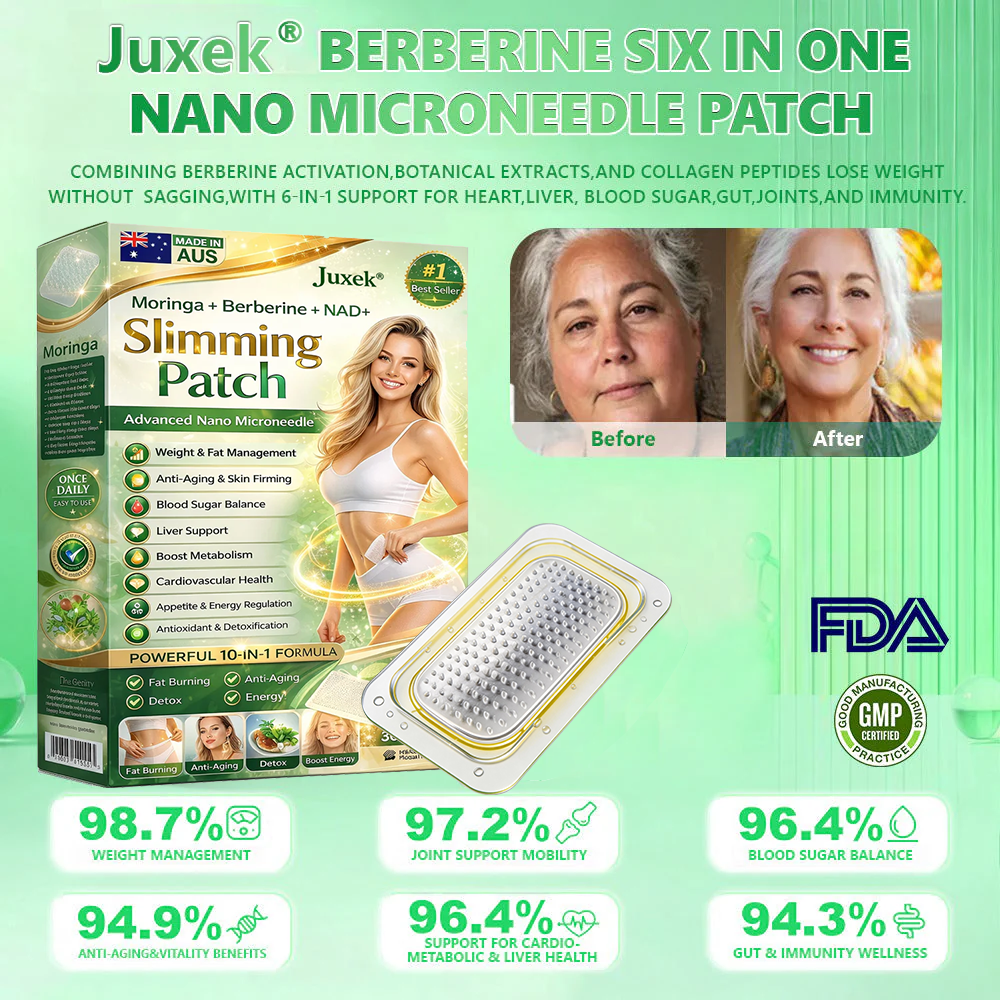 Wimaid® Berberine Slimming Microneedle Patch | 10-in-1 Weight Management Support