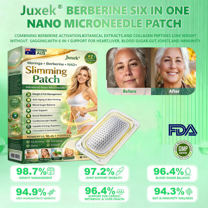 Wimaid® Berberine Slimming Microneedle Patch | 10-in-1 Weight Management Support